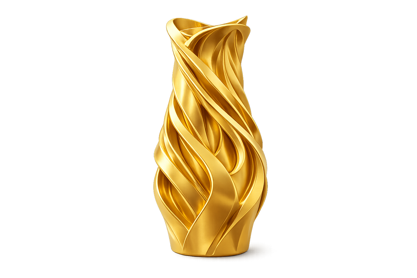 Jarrón Twisted Ribbon (impresión 3D)