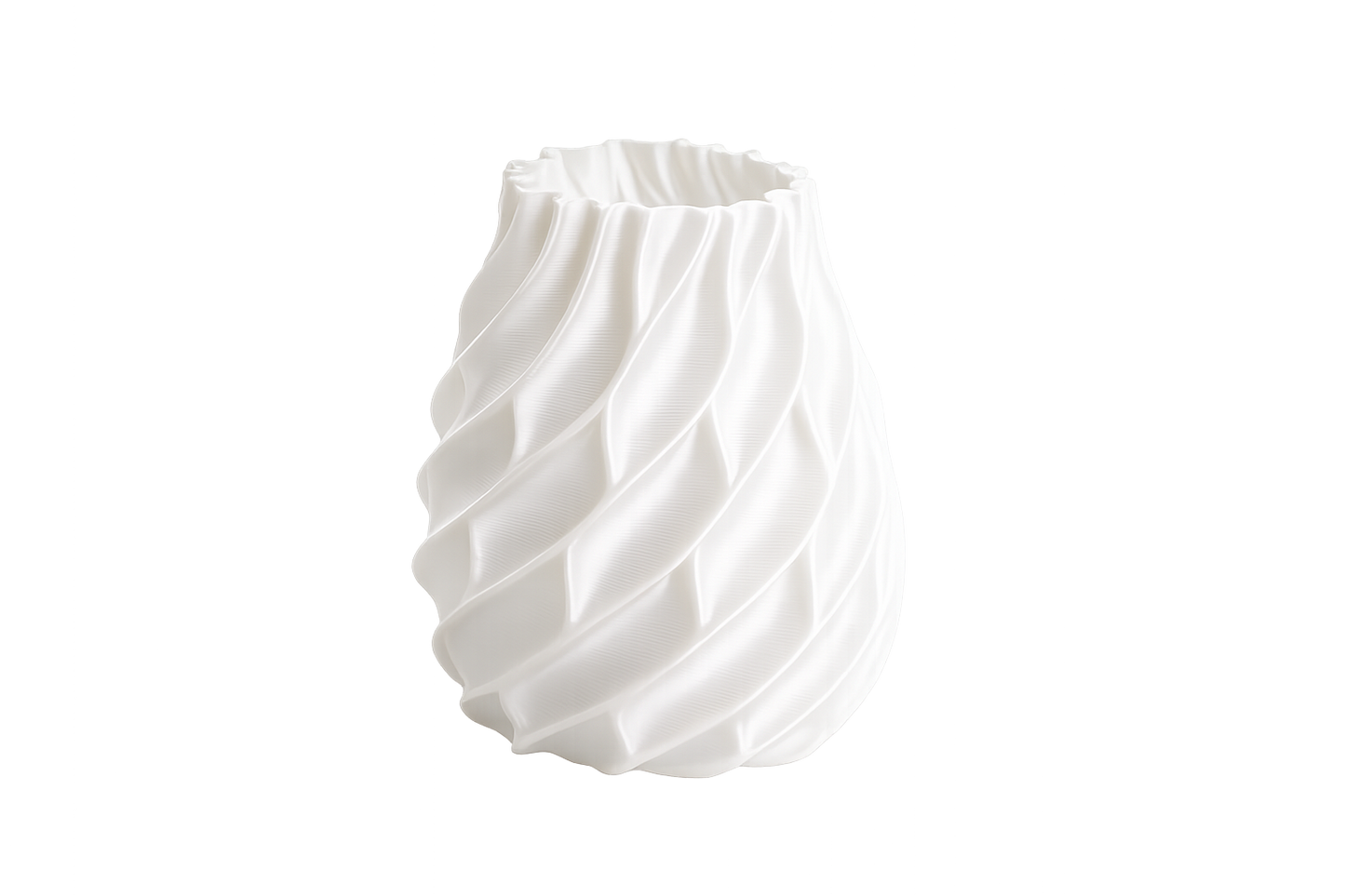 Jarrón Twisted wave Vase (Impresión 3D)
