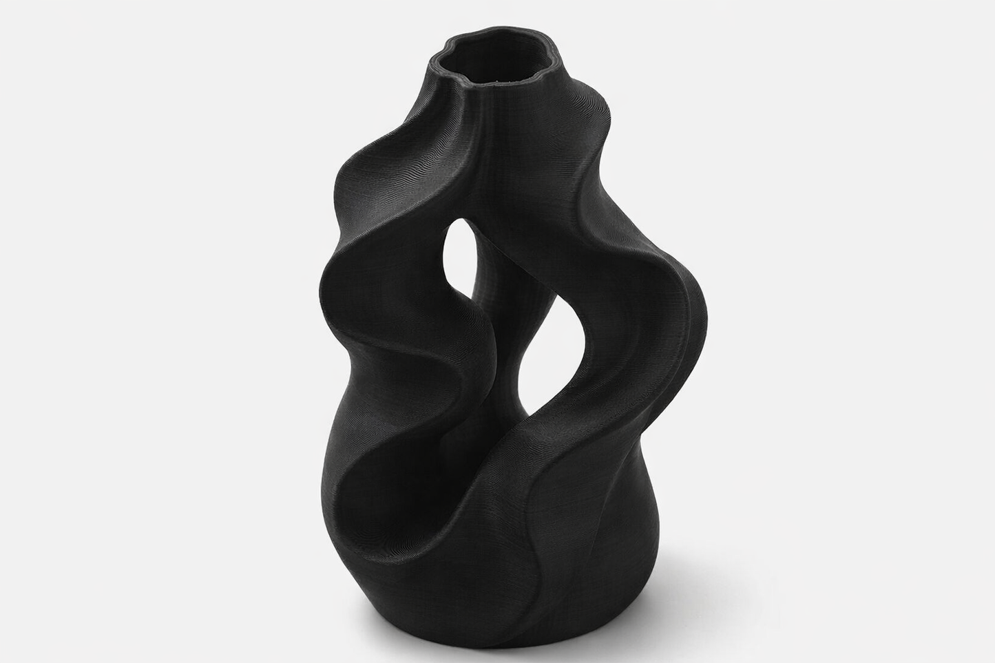 Jarron Organic Hollow Flow Vase (Impresión 3D)