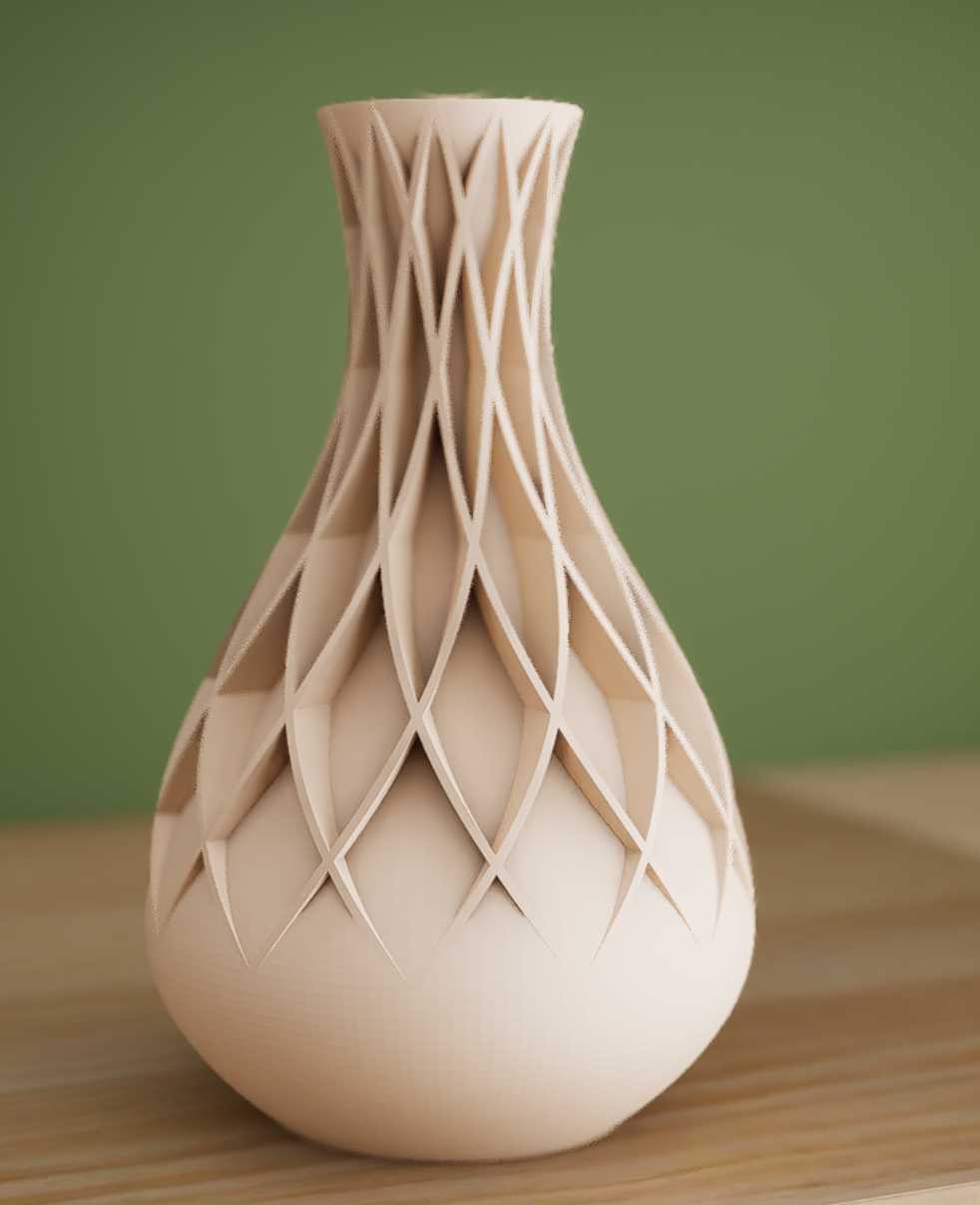 Jarrón Decorativo Projekt Vase (Impresión 3D)
