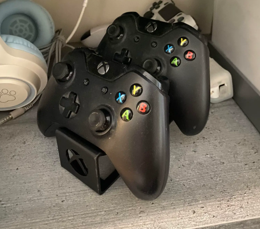 Soporte para 2 mandos XBOX (Impresión 3D)