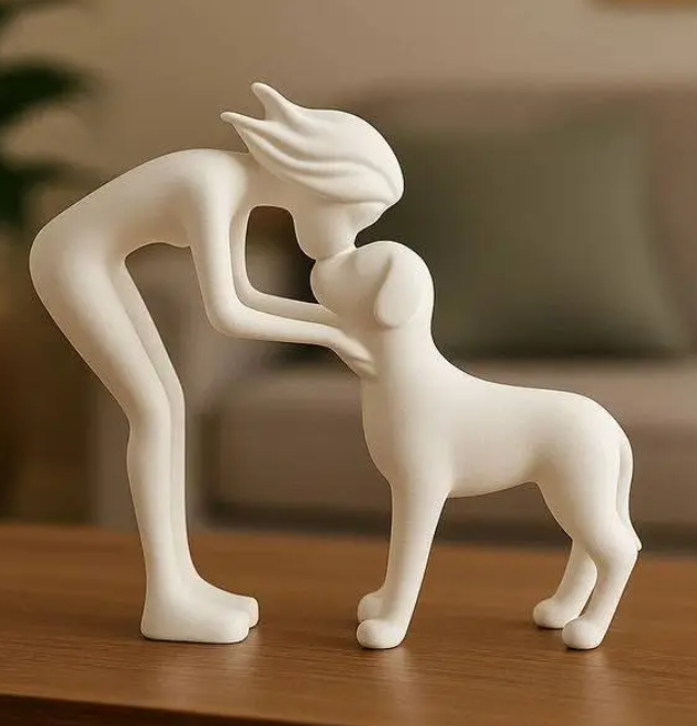 Figura amor incondicional Gato (Impresión 3D)