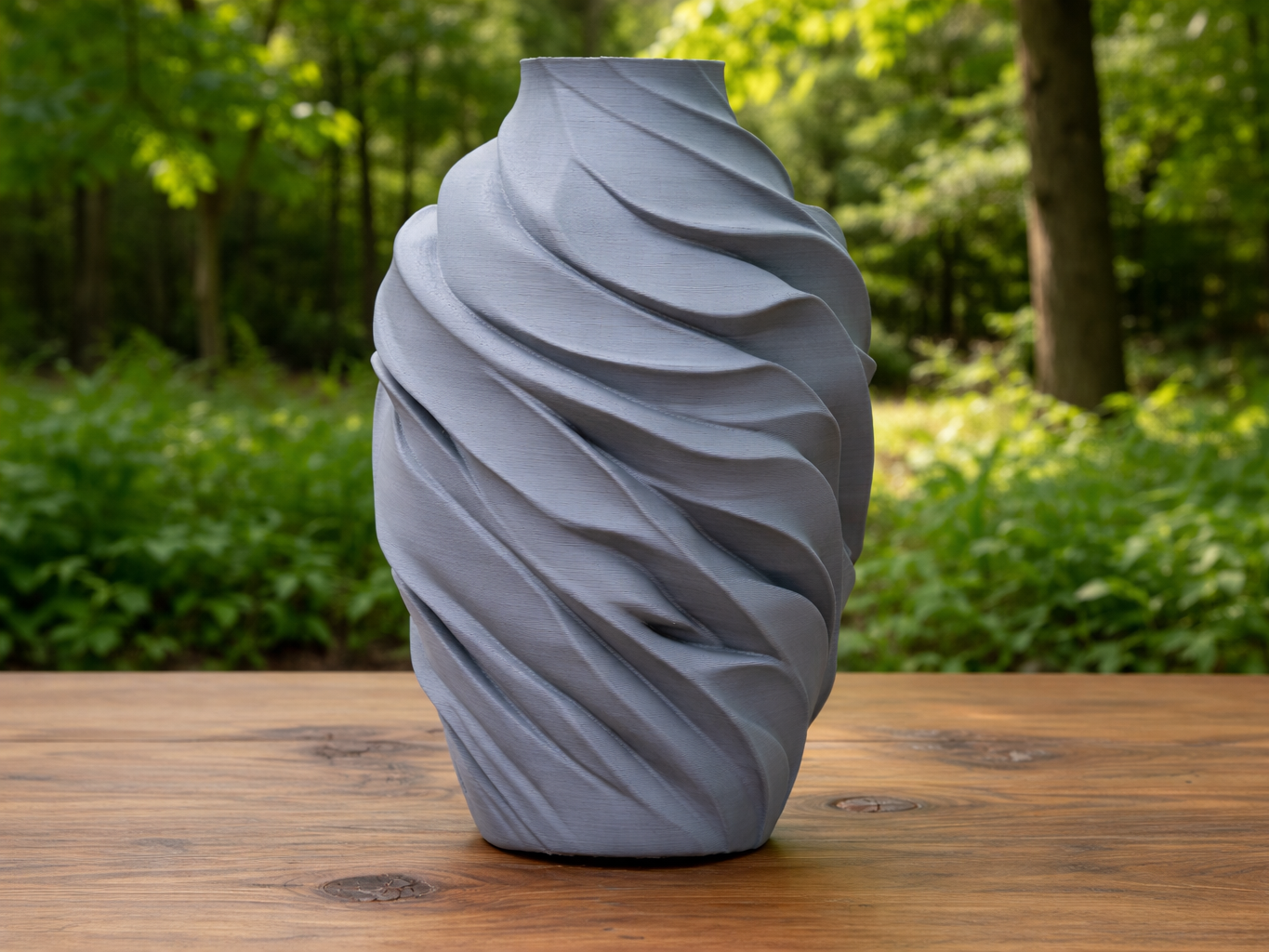 Smooth Organic Spiral (Impresión 3D)