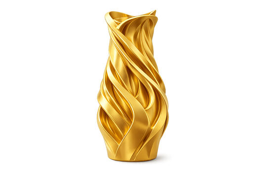 Jarrón Twisted Ribbon (impresión 3D)