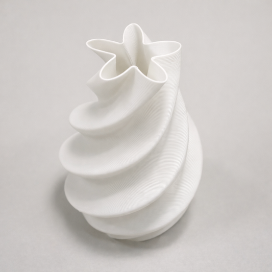Jarrón Decorativo Spiral Vase – (Impresión 3D)