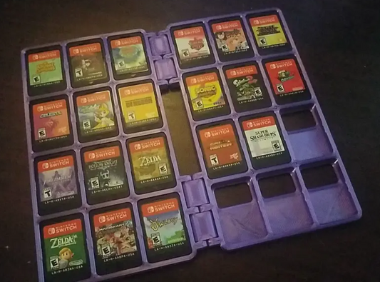 Estuche juegos (tarjeta) Nitendo Switch (Impresión 3D)