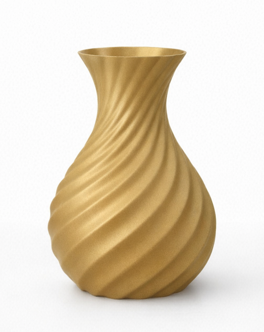 Jarrón Decorativo Spiral Vase (Impresión 3D)