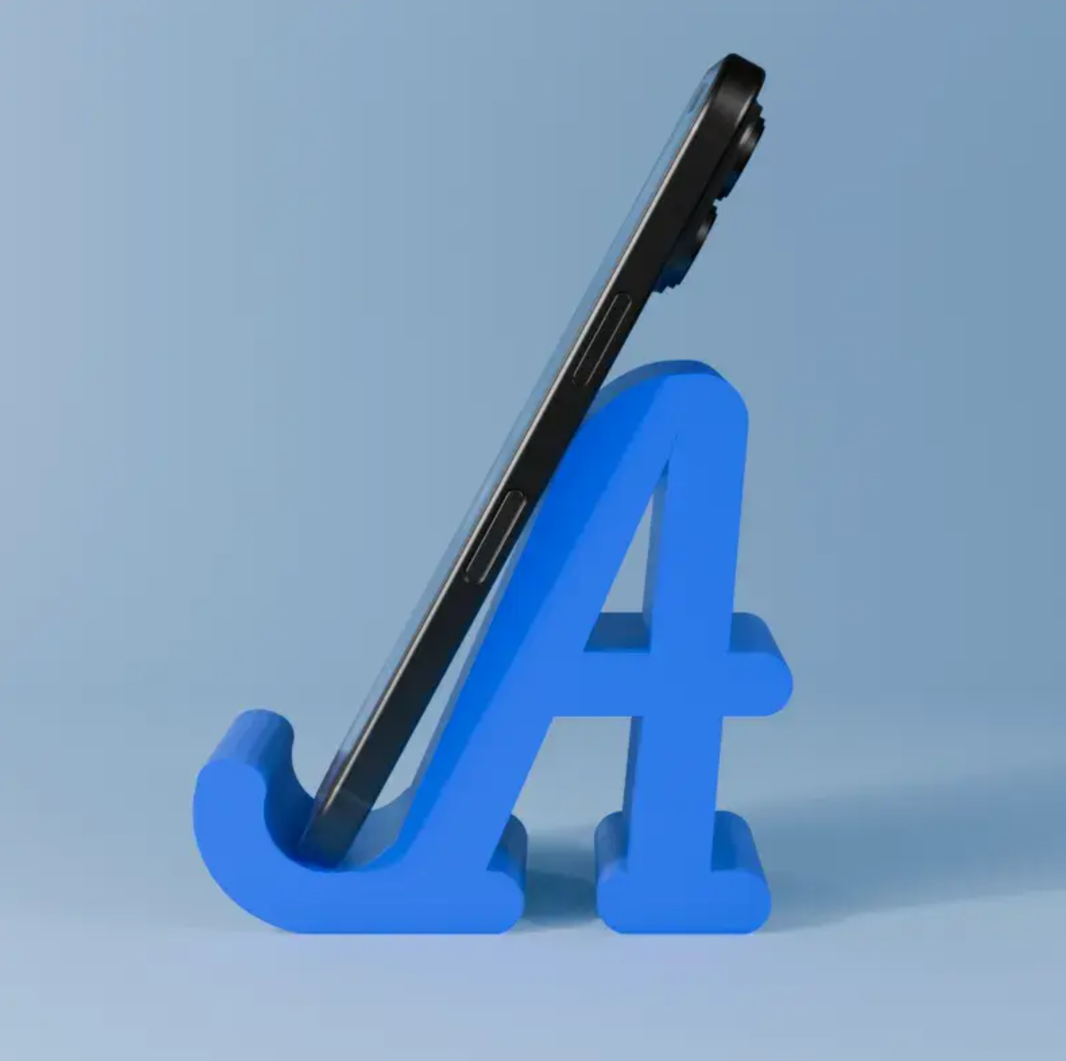 Soporte de móvil ABECEDARIO (Impresión 3D)