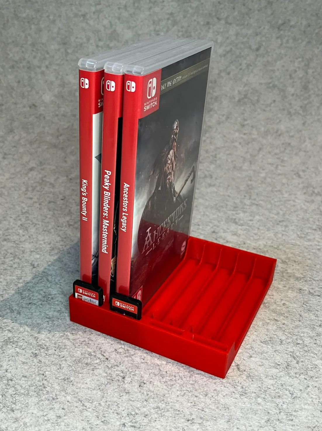 Soporte para 2 mandos consola Nintendo Switch PRO (Impresión 3D)