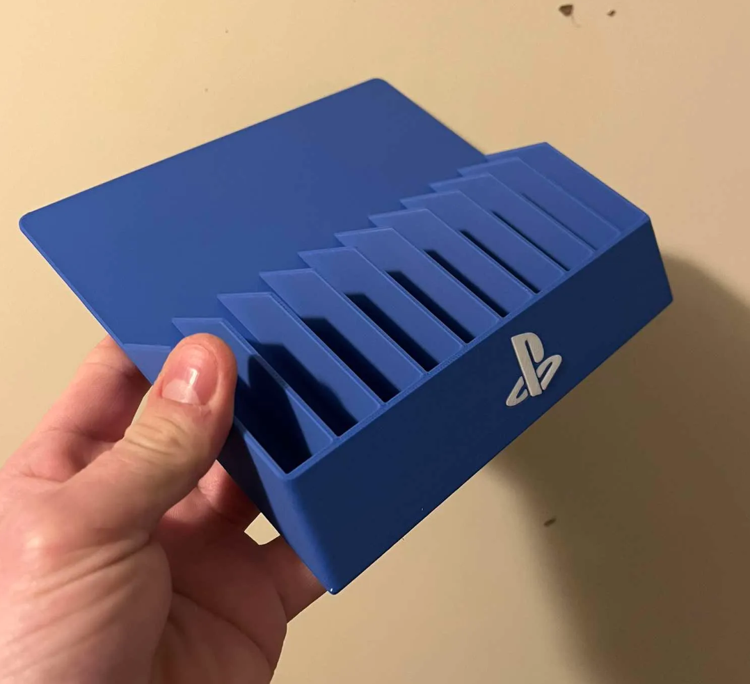 Soporte juegos para Playstation 2, 3, 4, 5 (Impresión 3D)