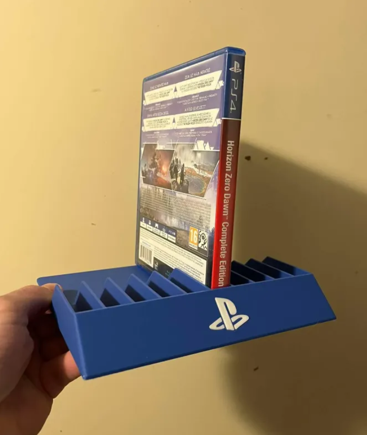 Soporte juegos para Playstation 2, 3, 4, 5 (Impresión 3D)