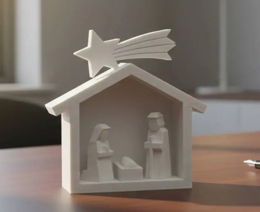 Belén Minimalista (Impresión 3D)